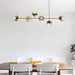 TAKLAMPA.SE Suspension Luminaire Femarmad taklampa glas metall retro