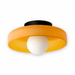 Glow – Modern LED taklampa Orange / D25xH15cm TAKLAMPA.SE