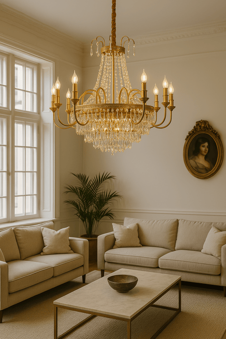 Klassisk ljuskrona TAKLAMPA.SE