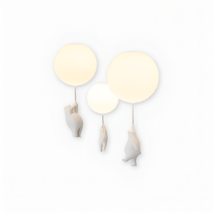 Lekfull taklampa med björnmotiv TAKLAMPA.SE