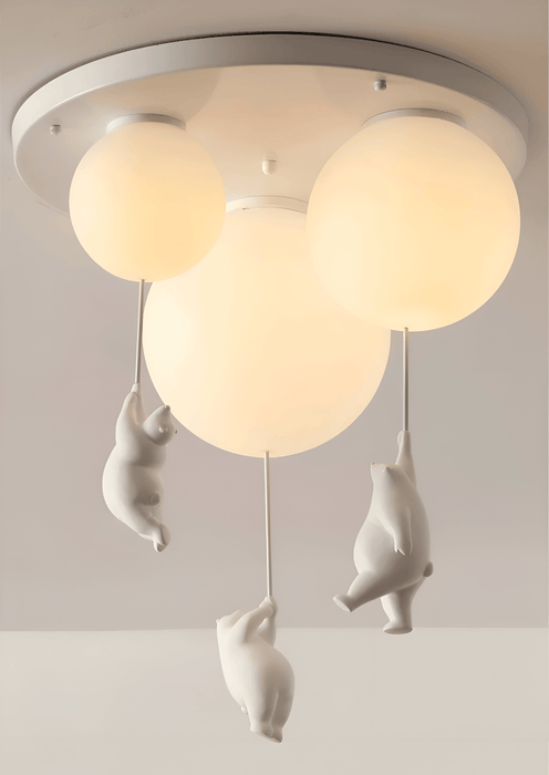 Lekfull taklampa med björnmotiv TAKLAMPA.SE