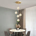 TAKLAMPA.SE Suspension Luminaire M Liten taklampa glas mässing