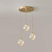 TAKLAMPA.SE Suspension Luminaire Liten taklampa glas mässing