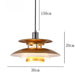 TAKLAMPA.SE Guld Liten taklampa retro