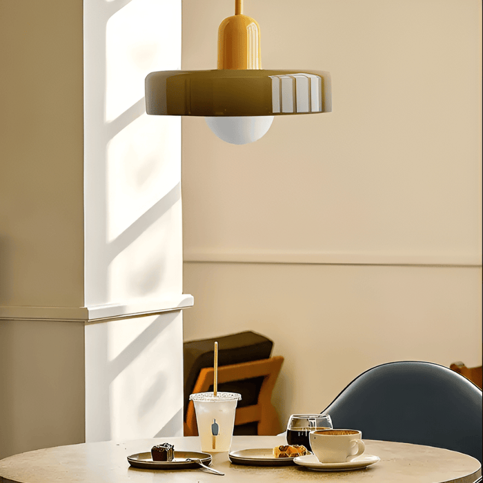 Lumo – Färgglad glas taklampa TAKLAMPA.SE