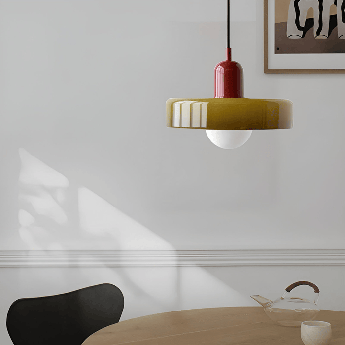 Lumo – Färgglad glas taklampa TAKLAMPA.SE