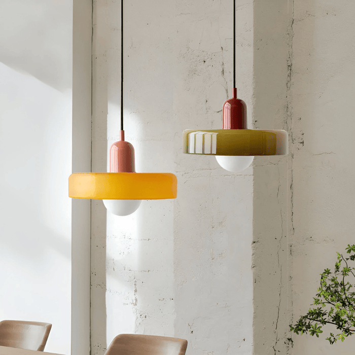 Lumo – Färgglad glas taklampa TAKLAMPA.SE