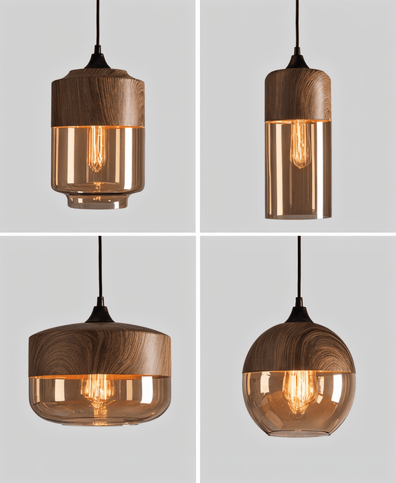 Lunor – Retro glas taklampa TAKLAMPA.SE