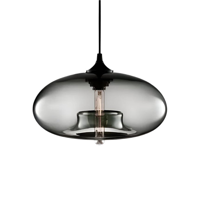 Miro – Vintage glas taklampa Grå TAKLAMPA.SE