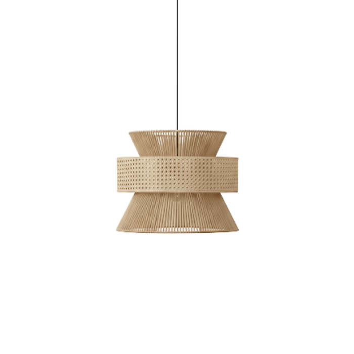 Naturlig bambulampa med varm skandinavisk känsla TAKLAMPA.SE