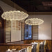 TAKLAMPA.SE Suspension Luminaire Guld / L Stor taklampa stjärnhimmel