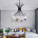TAKLAMPA.SE Suspension Luminaire Taklampa blomma vit