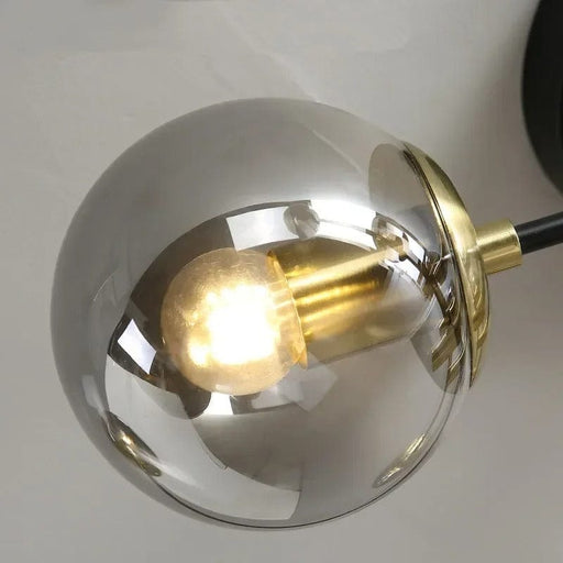 TAKLAMPA.SE Luminaire Plafonnier Standardtitel Taklampa glas grönt glas vita