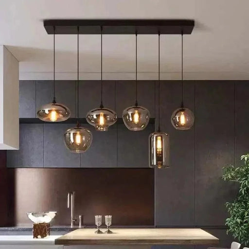 TAKLAMPA.SE Taklampa glas mässing