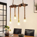 TAKLAMPA.SE Lampe Suspendue Taklampa industri trippel antik