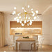 TAKLAMPA.SE Suspension Luminaire Guld Taklampa pendel kristallglas