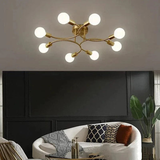 TAKLAMPA.SE Taklampa retro glas