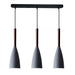 TAKLAMPA.SE Lampe Suspendue Grå Taklampa retro industri
