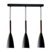 TAKLAMPA.SE Lampe Suspendue Svart Taklampa retro industri