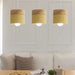 TAKLAMPA.SE Lampe Suspendue Gul Taklampa retro plåt danmark