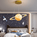 TAKLAMPA.SE Suspension Luminaire Guld Taklampa sovrum planet