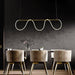 TAKLAMPA.SE Suspension Luminaire S Tunn taklampa led triangel
