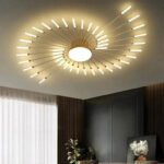 TAKLAMPA.SE Luminaire Plafonnier M - Guld Extra stor taklampa