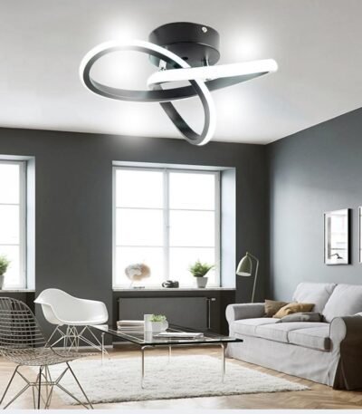 TAKLAMPA.SE Luminaire Plafonnier Standardtitel Fin taklampa vardagsrum