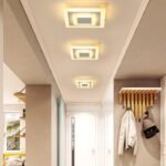 TAKLAMPA.SE Luminaire Plafonnier Vit Kvadratisk taklampa led