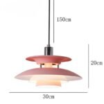 TAKLAMPA.SE Rosa Liten taklampa retro