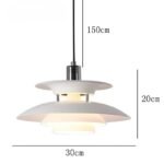 TAKLAMPA.SE Vit Liten taklampa retro