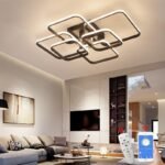 TAKLAMPA.SE Luminaire Plafonnier Svart Rectangle taklampa led
