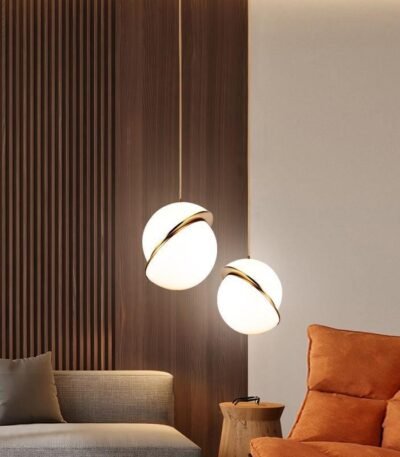 TAKLAMPA.SE Lampe Suspendue S Rund taklampa glas