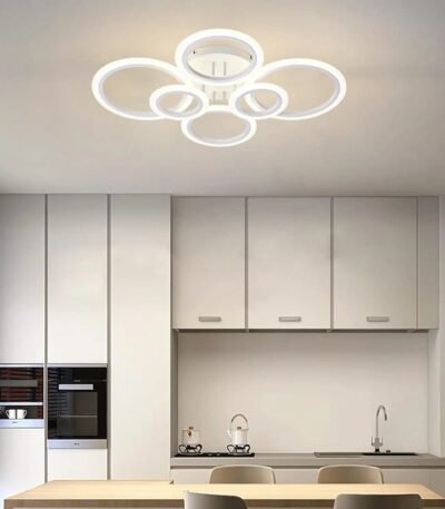 TAKLAMPA.SE Standardtitel Stor taklampa led färg