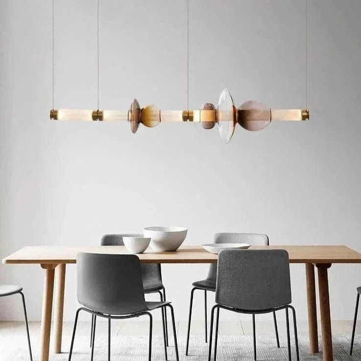 TAKLAMPA.SE Suspension Luminaire M Stor taklampa med munblåstglas