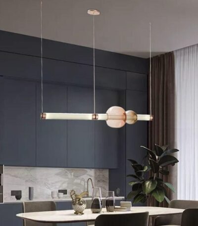 TAKLAMPA.SE Suspension Luminaire S Stor taklampa med munblåstglas