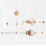 TAKLAMPA.SE Suspension Luminaire Stor taklampa med munblåstglas