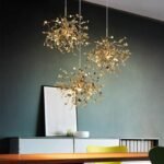 TAKLAMPA.SE Suspension Luminaire 3 Bollar Stor taklampa plafond stjärnor