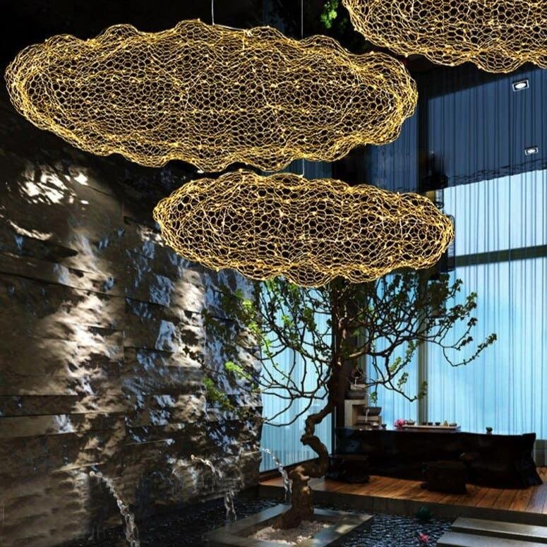 stor-taklampa-stjarnhimmel-guld-m-taklampa-se-1198622723 TAKLAMPA.SE Suspension Luminaire Guld / M Stor taklampa stjärnhimmel