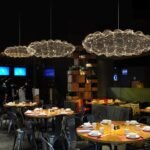 TAKLAMPA.SE Suspension Luminaire Guld / XL Stor taklampa stjärnhimmel