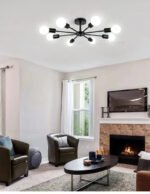 TAKLAMPA.SE Svart taklampa industri