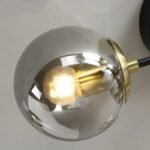 TAKLAMPA.SE Luminaire Plafonnier Standardtitel Taklampa glas grönt glas vita