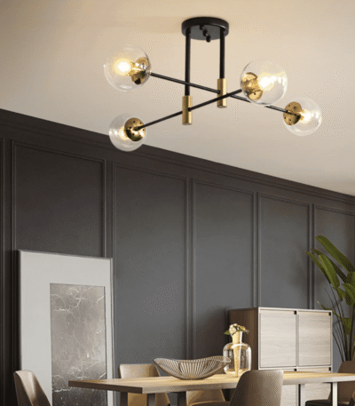 TAKLAMPA.SE Luminaire Plafonnier Standardtitel Taklampa glas grönt glas vita