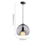 TAKLAMPA.SE Taklampa glas retro