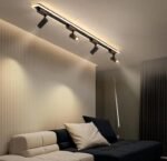 TAKLAMPA.SE Luminaire Plafonnier 4 Huvuden Taklampa kök industri riktbar