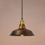 TAKLAMPA.SE Brun Taklampa kök retro