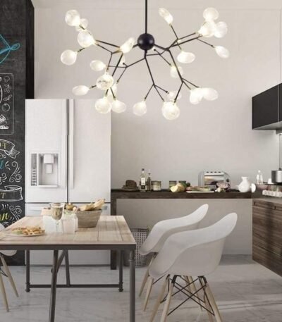 TAKLAMPA.SE Suspension Luminaire Svart Taklampa pendel kristallglas