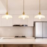 TAKLAMPA.SE Taklampa retro blommönster