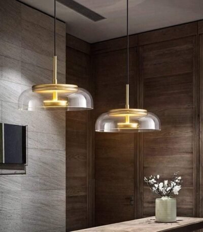 TAKLAMPA.SE Lampe Suspendue Varm Taklampa retro gkasskivor