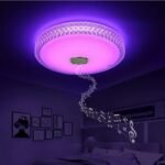 TAKLAMPA.SE Taklampa sovrum kristall